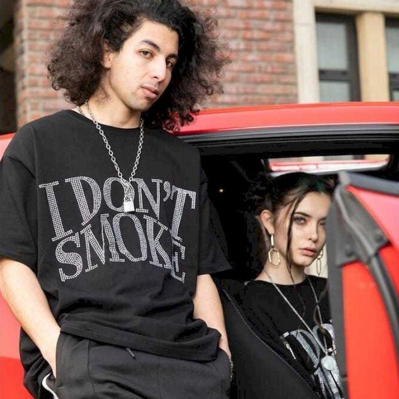I Don't Smoke Tee – MAUV STUDIO®® – MAUVSTUDIO®
