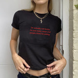 I'm Actually Not Funny Tee – MAUVSTUDIO®