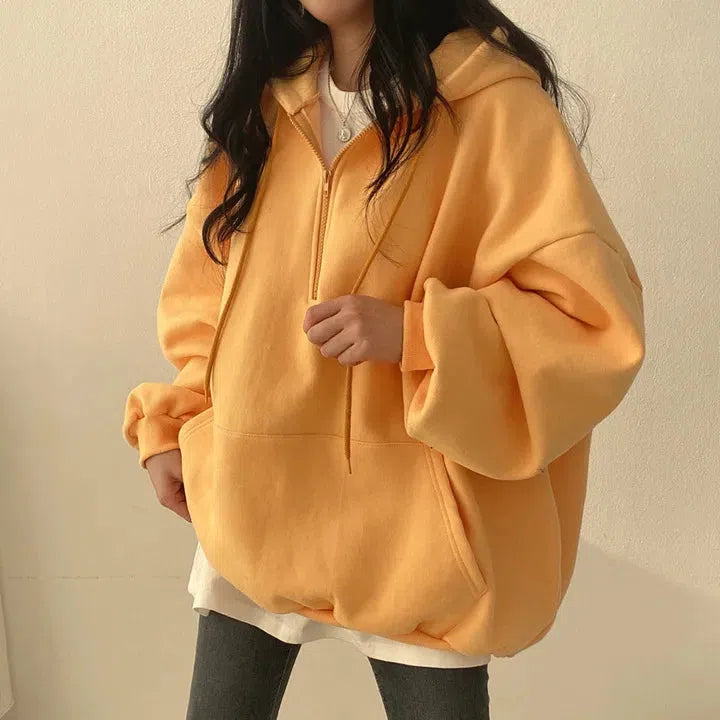 Oversized hoodie yellow online