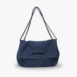 Jeanelle | Sac bandoulière denim chaîne tressée Y2K – MAUVSTUDIO®
