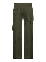 Jean cargo vintage avec poche à boucle-Cargos-MAUV STUDIO-STREETWEAR-Y2K-CLOTHING