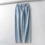 Jean taille haute "Irina"-Jeans-MAUV STUDIO-STREETWEAR-Y2K-CLOTHING