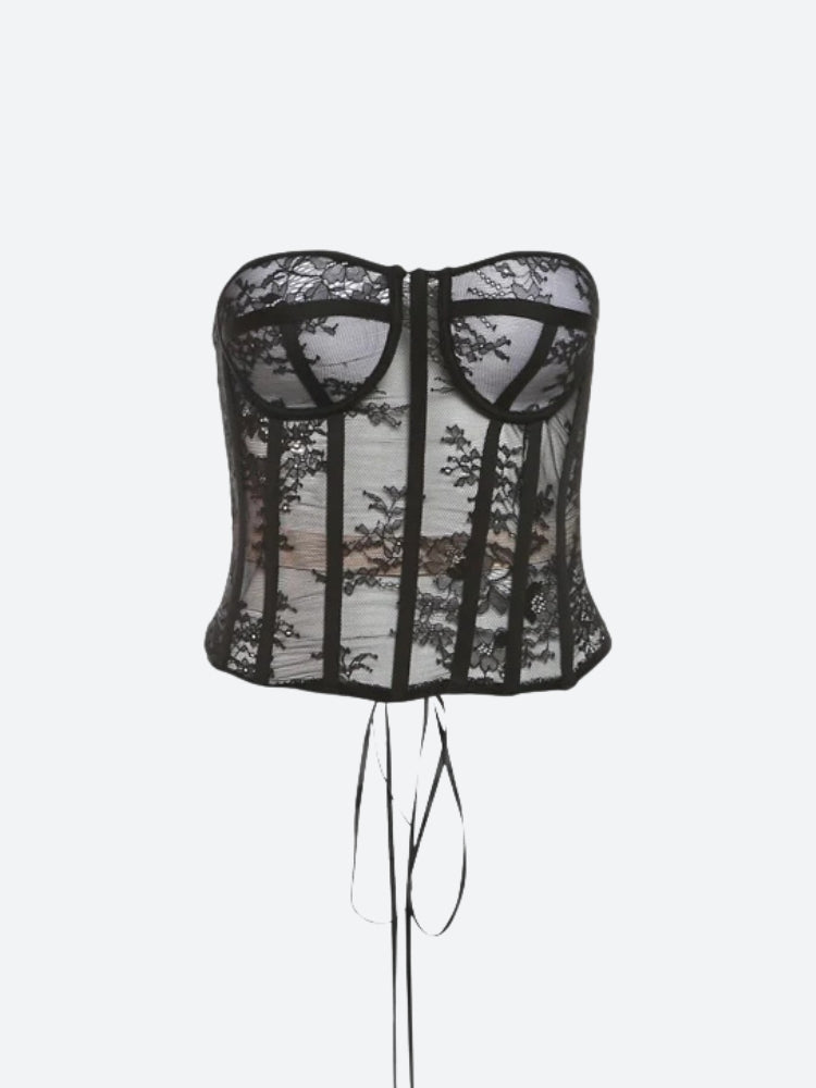 Lace Corset Top – MAUVSTUDIO®