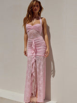 Lace Maxi Dress view 13 | MAUVSTUDIO®