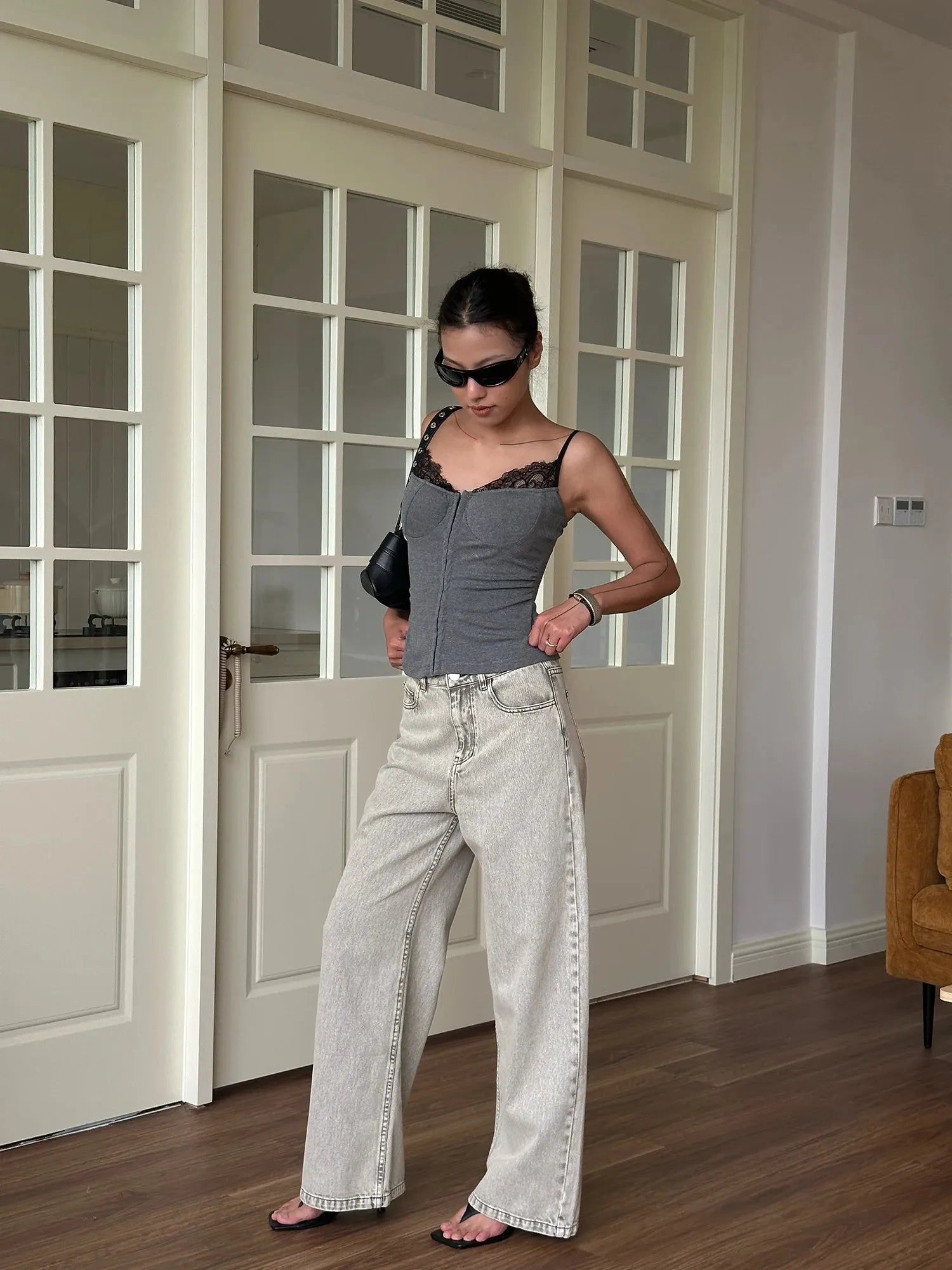 Lace Trim Bustier Top – MAUVSTUDIO®