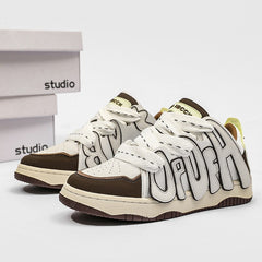'Laced' Shoes-Sneakers-MAUV STUDIO-STREETWEAR-Y2K-CLOTHING