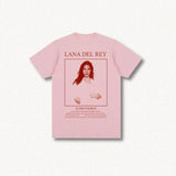 Lana Del Rey Tee-Pink-S-Mauv Studio
