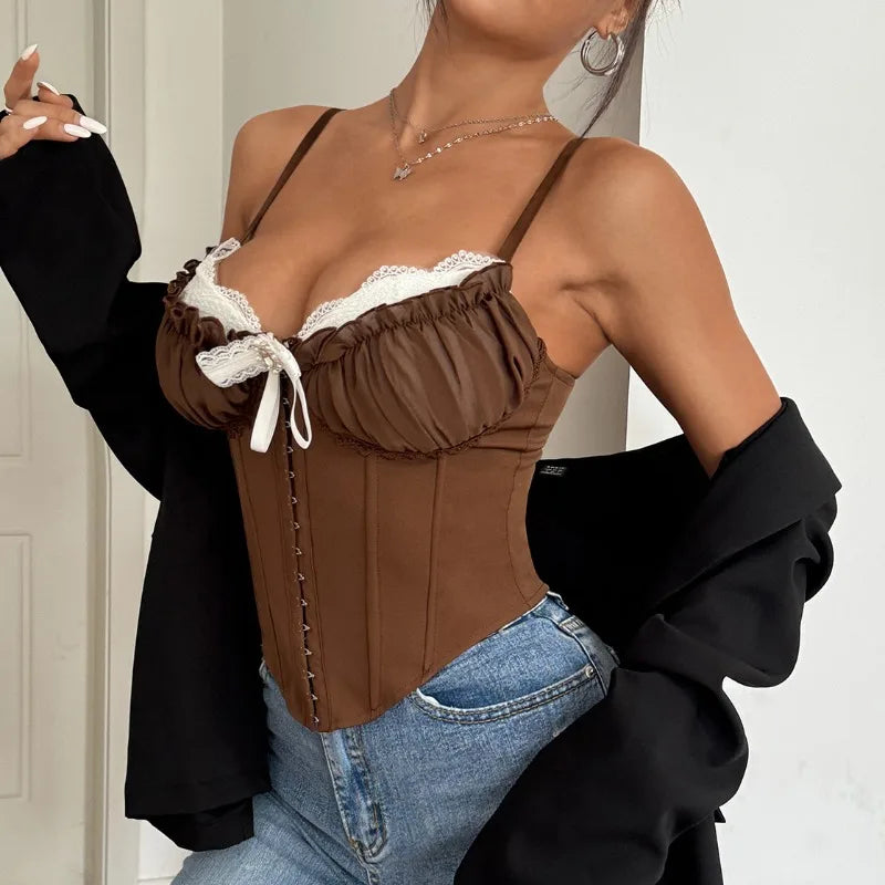 Layered Bust Corset Top – MAUVSTUDIO®