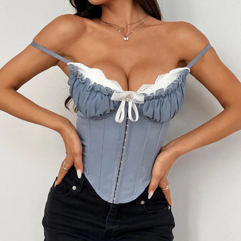 Layered Bust Corset Top – MAUVSTUDIO®