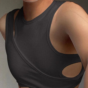 Layered Crop Top – MAUVSTUDIO®