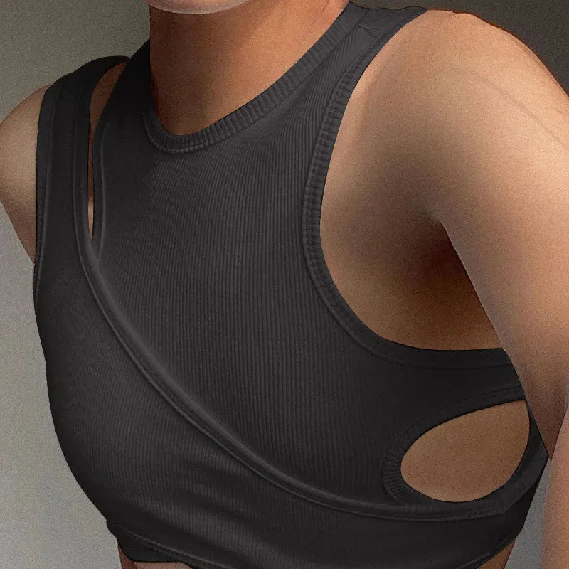 Layered Crop Top – MAUVSTUDIO®