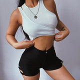 Layered Crop Top – MAUVSTUDIO®