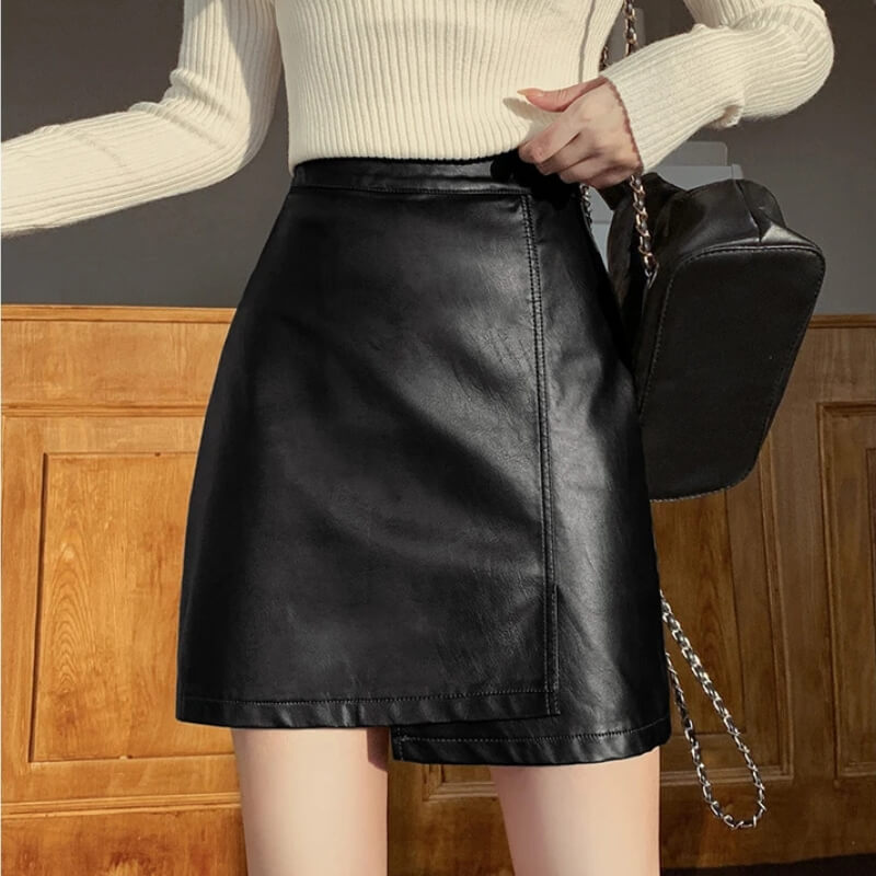 , Y2K skirt styled with a crop top