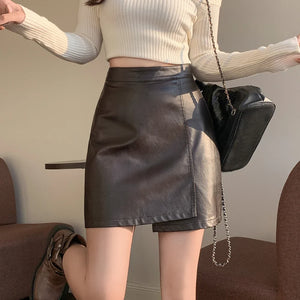 , Y2K skirt styled with a crop top