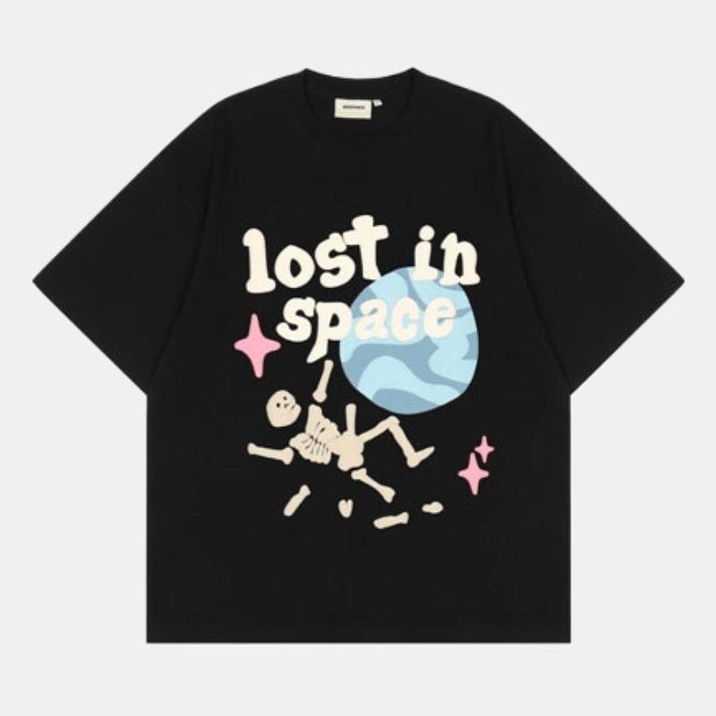 'Lost in Space' T Shirt-T-Shirts-MAUV STUDIO-STREETWEAR-Y2K-CLOTHING