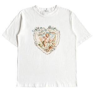 Love and Devotion T-Shirt-T-Shirts-MAUV STUDIO-STREETWEAR-Y2K-CLOTHING