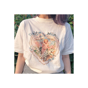 Love and Devotion T-Shirt-T-Shirts-MAUV STUDIO-STREETWEAR-Y2K-CLOTHING