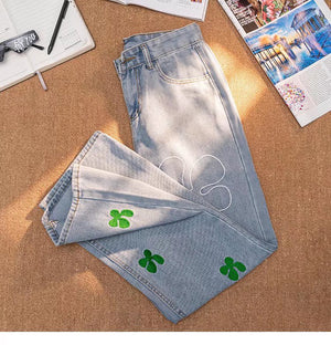 'Lucky' Jeans-Jeans-MAUV STUDIO-STREETWEAR-Y2K-CLOTHING