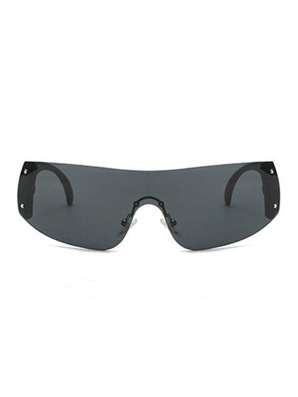 Lunettes de soleil Y2K futuristes sans monture-Sunglasses-MAUV STUDIO-STREETWEAR-Y2K-CLOTHING