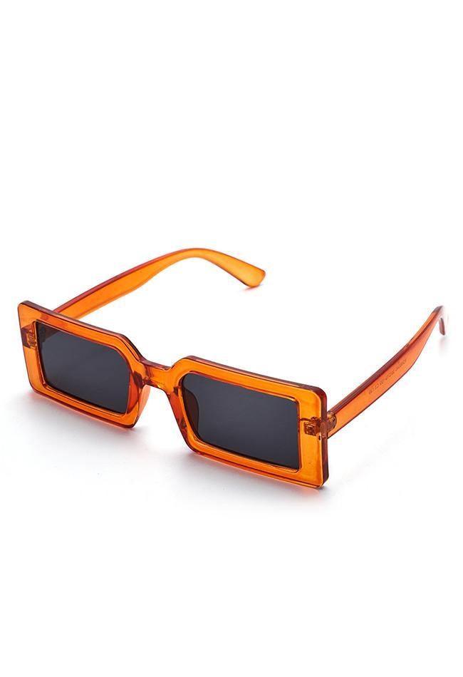 Lunettes de soleil à monture carrée-Sunglasses-MAUV STUDIO-STREETWEAR-Y2K-CLOTHING