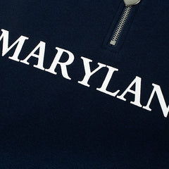 Maryland Zip Up Sweatshirt-Hoodies-MAUV STUDIO-STREETWEAR-Y2K-CLOTHING