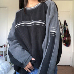 Meet Me On Campus Sweatshirt-Sweaters-MAUV STUDIO-STREETWEAR-Y2K-CLOTHING
