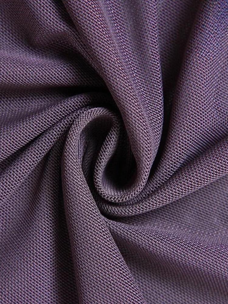 Mesh Split Midi Dress view 5 | MAUVSTUDIO®