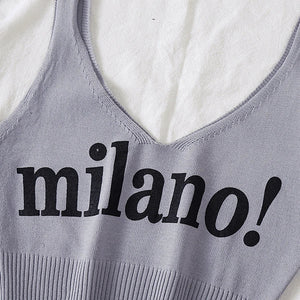 Milano Knitted Tank Top-Mauv Studio