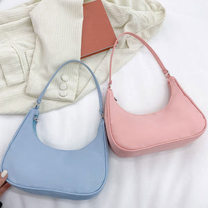 Mini Baguette Bag-Handbags-MAUV STUDIO-STREETWEAR-Y2K-CLOTHING