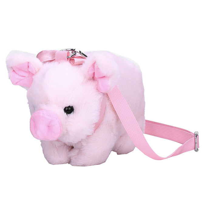 Mini Pig Shoulder Bag-Handbags-MAUV STUDIO-STREETWEAR-Y2K-CLOTHING