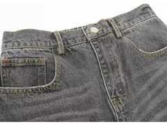 'Minimal' Jeans-Jeans-MAUV STUDIO-STREETWEAR-Y2K-CLOTHING
