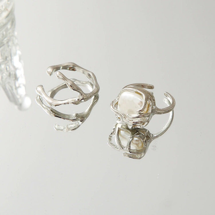 Minimalist Aesthetic Ring Set-Rings-MAUV STUDIO-STREETWEAR-Y2K-CLOTHING