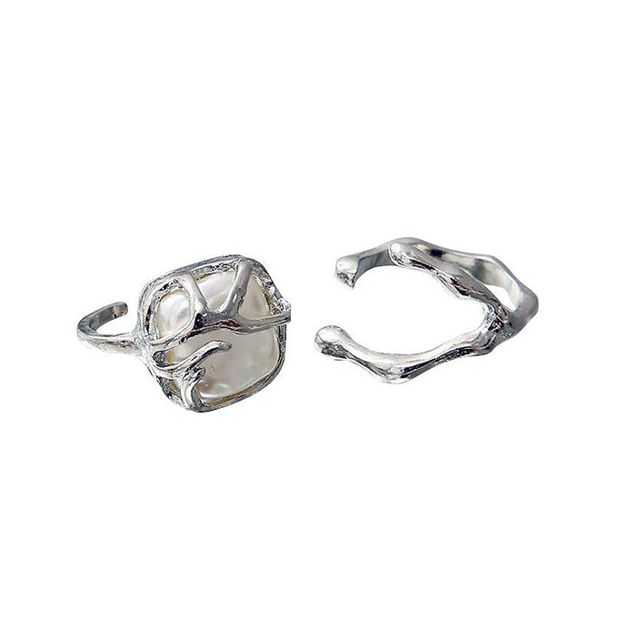 Minimalist Aesthetic Ring Set-Rings-MAUV STUDIO-STREETWEAR-Y2K-CLOTHING