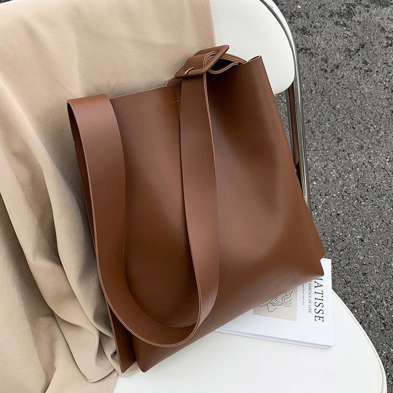 Minimalist Aesthetic Tote Handbag-Handbags-MAUV STUDIO-STREETWEAR-Y2K-CLOTHING