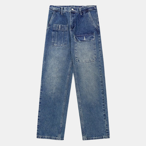 'Mis Match' Jeans-Jeans-MAUV STUDIO-STREETWEAR-Y2K-CLOTHING