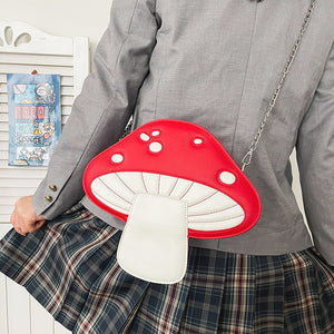 Mushroom Bag-Handbags-MAUV STUDIO-STREETWEAR-Y2K-CLOTHING