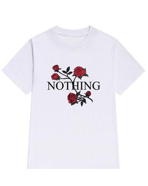 Nothing T-Shirt-T-Shirts-MAUV STUDIO-STREETWEAR-Y2K-CLOTHING