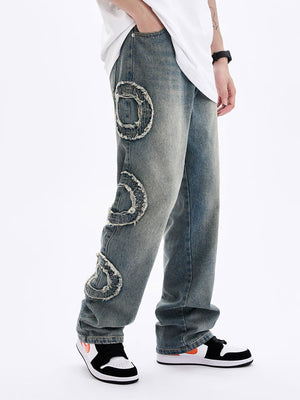 'OS' Jeans-Jeans-MAUV STUDIO-STREETWEAR-Y2K-CLOTHING