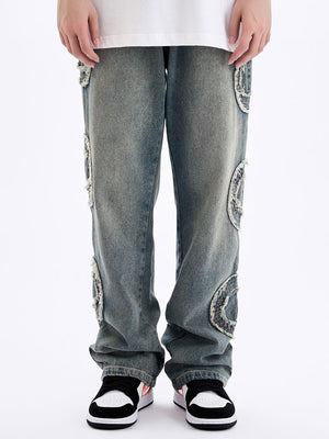 'OS' Jeans-Jeans-MAUV STUDIO-STREETWEAR-Y2K-CLOTHING