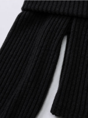 Off Shoulder Knit Sweater