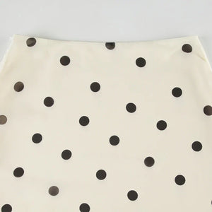 , Y2K skirt styled with a crop top
