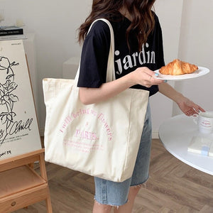 Paris Embroidered Flower Bag-Handbags-MAUV STUDIO-STREETWEAR-Y2K-CLOTHING
