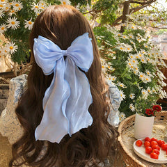 Parisian Aesthetic Hair Bow-Hair Bow-MAUV STUDIO-STREETWEAR-Y2K-CLOTHING