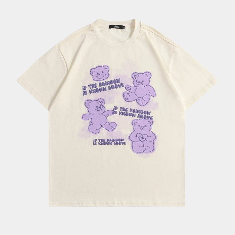 'Picknick' T shirt-T-Shirts-MAUV STUDIO-STREETWEAR-Y2K-CLOTHING