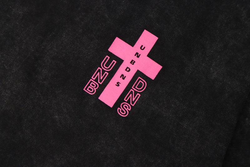 'Pink crowd' T shirt-T-Shirts-MAUV STUDIO-STREETWEAR-Y2K-CLOTHING