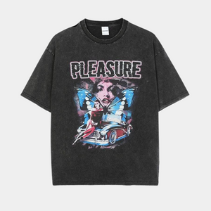 'Pleasure' T shirt-T-Shirts-MAUV STUDIO-STREETWEAR-Y2K-CLOTHING