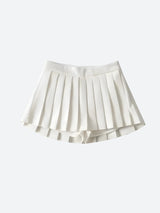 Pleated Mini School Skort-Mauv Studio