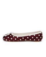 Polka Dot Tabi Ballet Flats