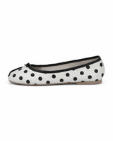 Polka Dot Tabi Ballet Flats