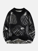 Pumpkin Jacquard Sweater